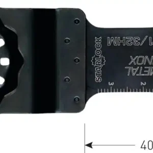 OT 11/32HM STARLOCK INVALZAAGBLAD METAAL/INOX 32X40