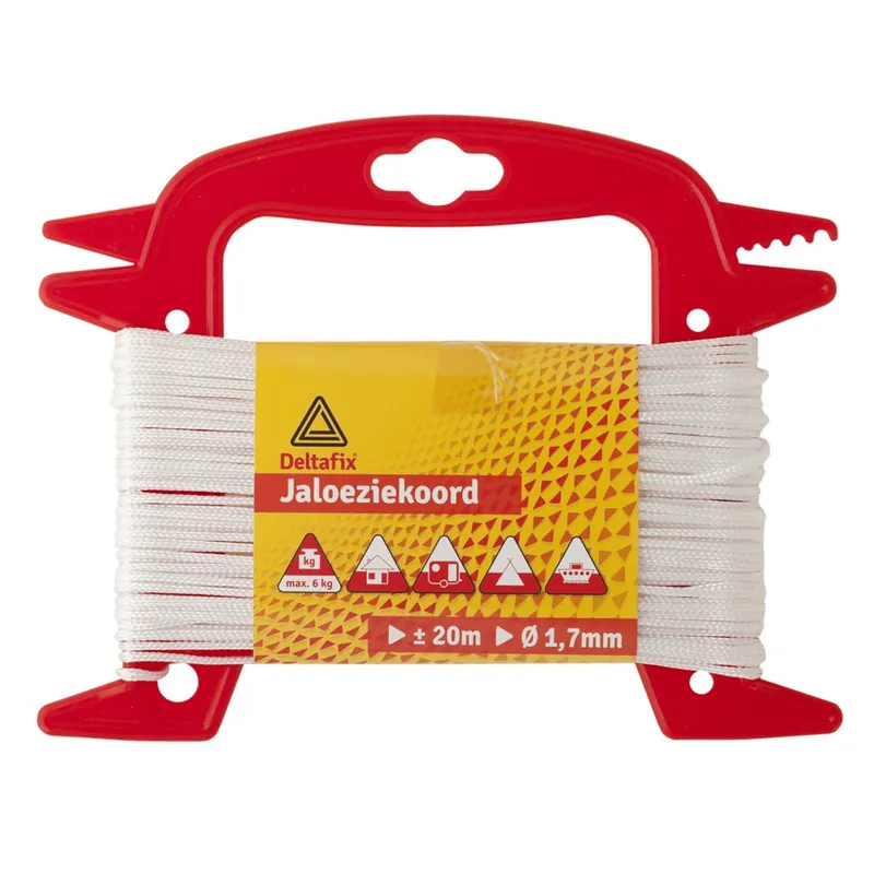 KOORD JALOEZIEKOORD WIT 20 M X 1.7MM
