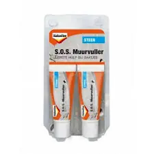 ALABASTINE SOS MUURVULLER 2 X 20 ML