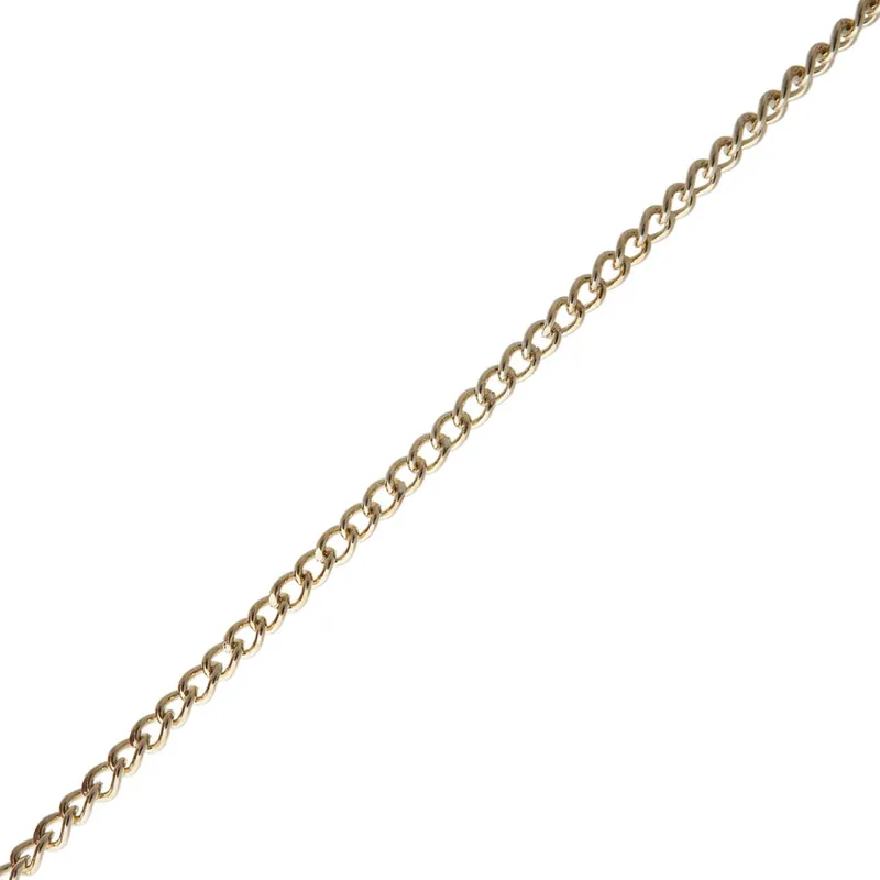 SCHAKELKETTING GEDRAAID VERMESS. 4X1.5MM PRIJS PER METER