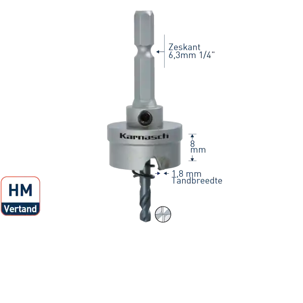 KARNASCH HM-GATZAAG EXTRA EASY-CUT 3/201025 31,0MM (COMPL.)