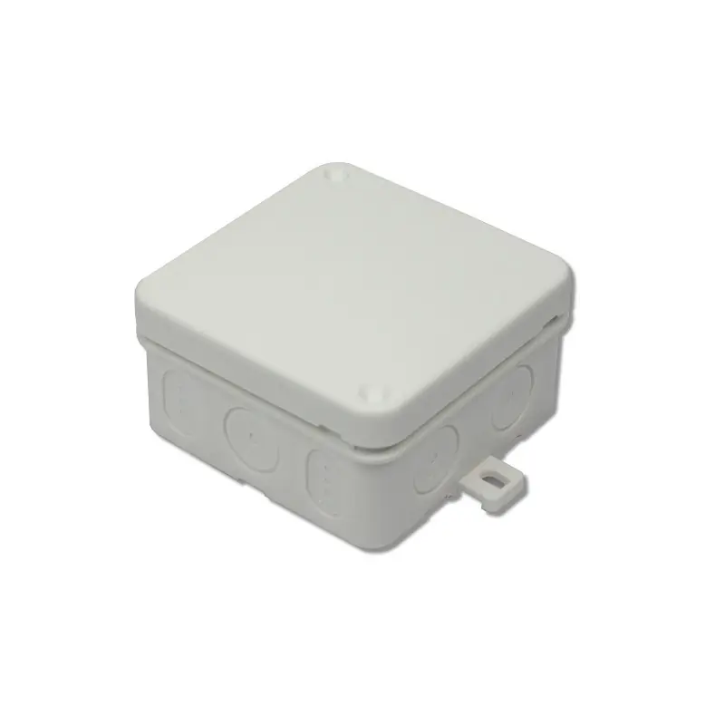 HAF MINI LASDOOS IP65 75X75X38 WIT