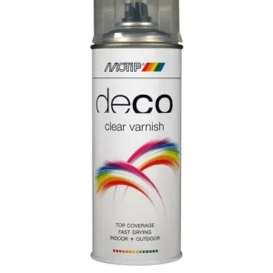 MOTIP BLANKE LAK CLEAR VARNISH ALKYD HHOGLANS HG 400 ML