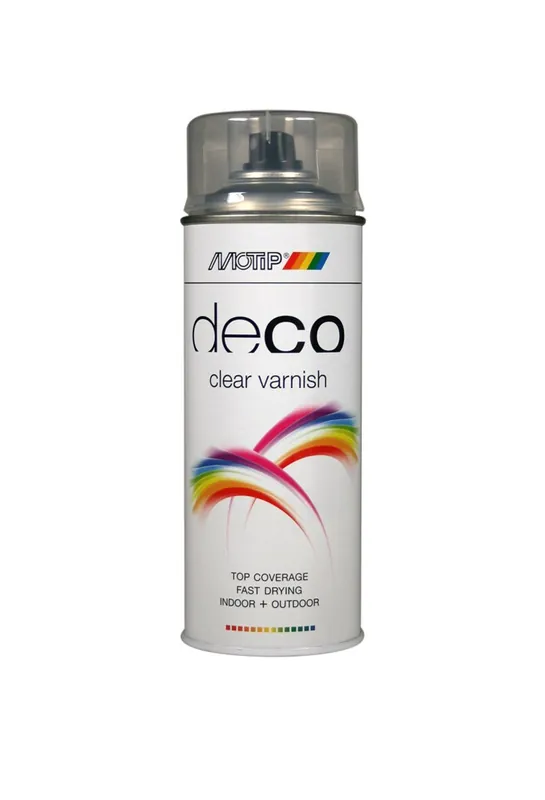 MOTIP BLANKE LAK CLEAR VARNISH ALKYD HHOGLANS HG 400 ML