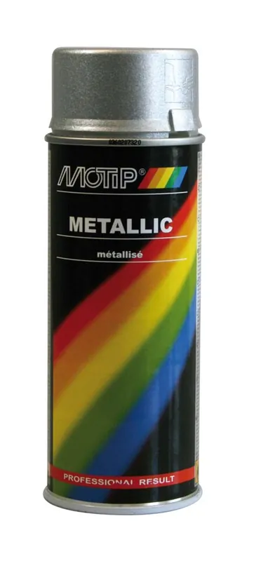 MOTIP METALLIC LAK ZILVER 400 ML