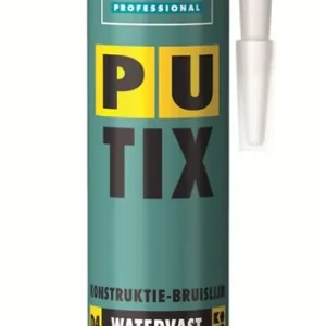 BISON PROFESSIONAL PU-TIX TRANSPARANT D4 KOKER 340G NL