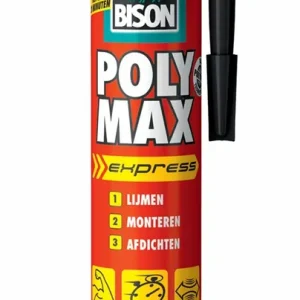 BISON POLY MAX® EXPRESS ZWART KOKER 425 G NL
