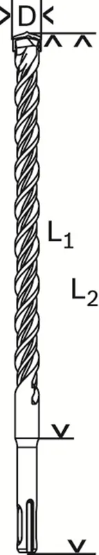 SDS-PLUS-5, 5X150X215 MM