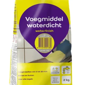 WEBER VOEGMIDDEL WATERDICHT LICHT GRIJS 2KG (6)