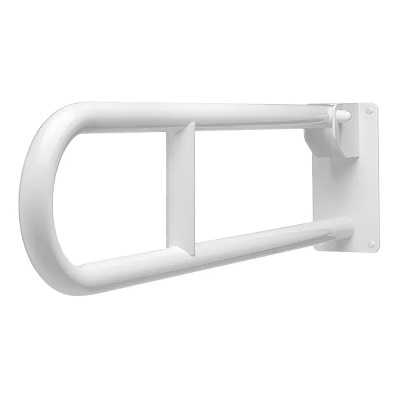 SECUCARE TOILETBEUGEL - OPKLAPBAAR - LENGTE 80CM - WIT