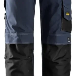 WERKBROEK, RIP-STOP, DONKER BLAUW - ZWART (9504), 148