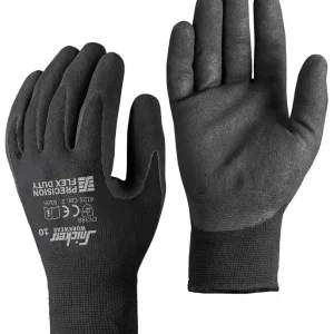 PRECISION FLEX DUTY GLOVES, ZWART - ZWART (0404), 010