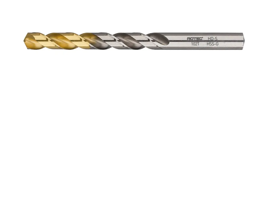 HSS-G SPIRAALBOOR, DIN 338, TYPE HD-S, TIN-TOP, ø11,5