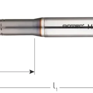 HSS-E PM ROLTAP, DIN 371, MET KOELKANALEN, TICN-GECOAT, M5