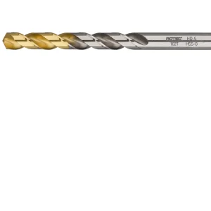 HSS-G SPIRAALBOOR, DIN 338, TYPE HD-S, TIN-TOP, ø9,7