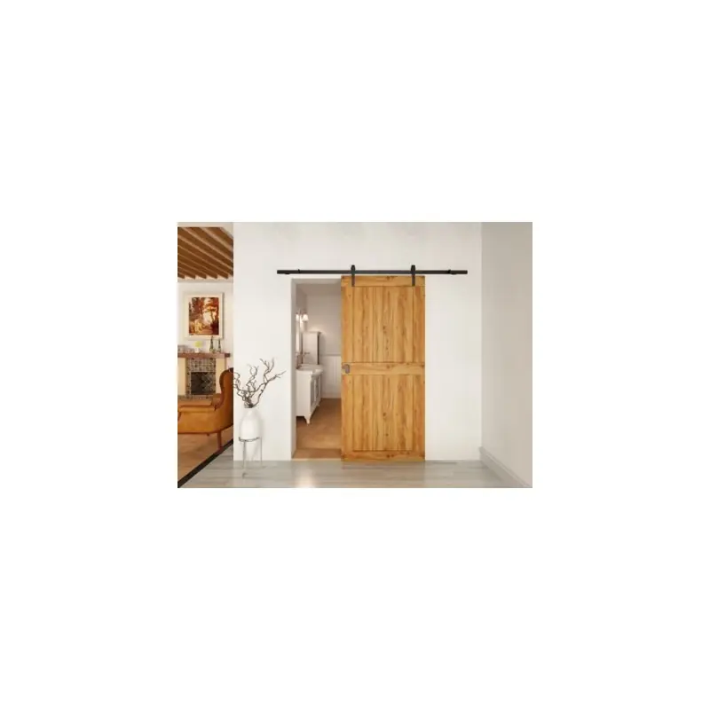 R80/20-RUSTIC VERPAKTE SET 100KG, ZWART 2000MM