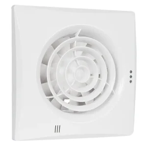 BADKAMER-/ TOILETVENTILATOR SILENCIO 100 T WIT