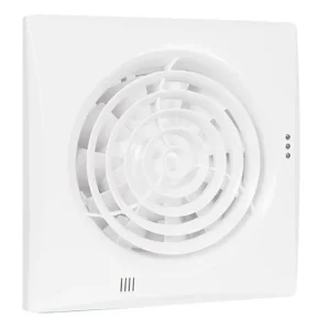 BADKAMER-/ TOILETVENTILATOR SILENCIO 125 WIT
