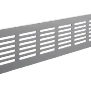 VENTILATIESTRIP, ALUMINIUM, EXTRUSIE, 60 MM - GEANODISEERD - LUCHTDOOR