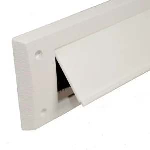 LETTER PLATE BASIC LID WHITE