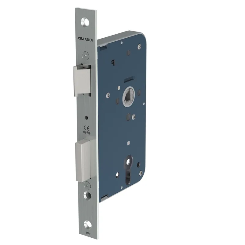 242014T2460 DEURSLOT, DM60MM, PC72MM, KRUKGAT 8MM, VOORPLAAT STAAL GEL