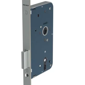 245517U2060 KASTSLOT, DM60MM, PC, VOORPLAAT RVS 20X235MM AFGEROND, DR