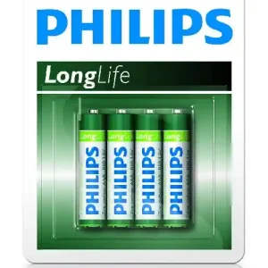 PHILIPS LONGLIFE 4 X AAA 1.5V