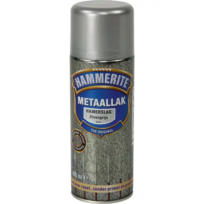 HAMMERITE HAMERSLAG ZILVER GRIJS 400ML