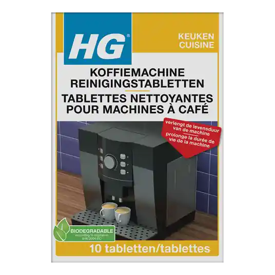 HG KOFFIEMACHINE REINIGINGSTABLETTEN 1 ST