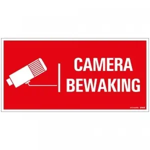 BORD CAMERABEWAKING 300X150 MM