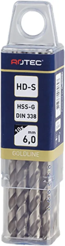 HSS-G SPIRAALBOOR, DIN 338, TYPE HD-S, D2=13, ø16,5