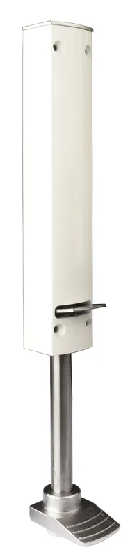 DICTATOR DEURVASTZETTER ZE-120 DESIGN LINE, SLAG 120 MM, WIT RAL 9010,