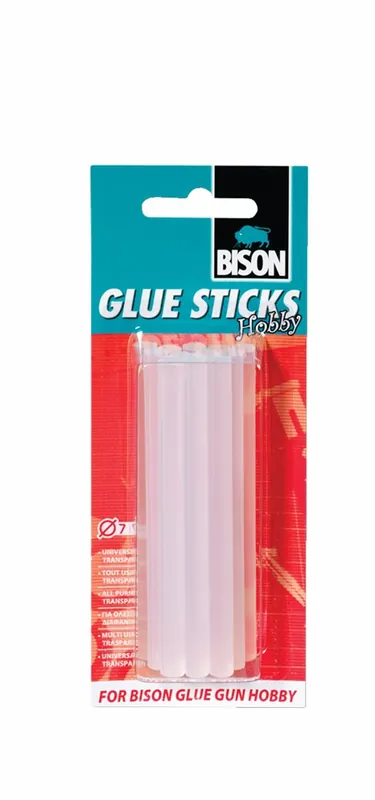 BISON GLUE STICKS HOBBY BLISTER 12 X 7 MM
