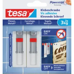 TESA® VERSTELBARE KLEVENDE SCHROEF TEGELS & METAAL 3KG