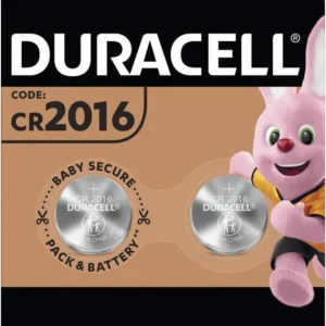 DURACELL CR2016 LITHIUM 3 VOLT - BP2