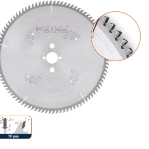 HM ZAAGBLAD VOOR NF-METALEN, ø250X3,2X32, Z=80, TF POS