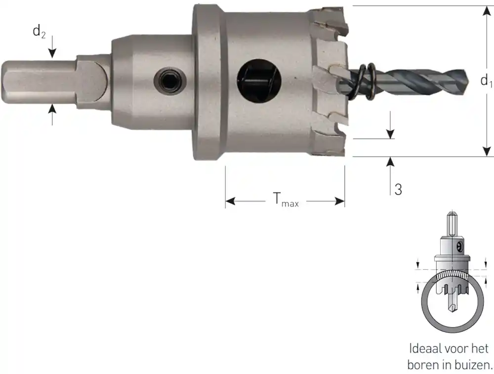 HM GATFREES 'EASY', TMAX=26, ø26,0