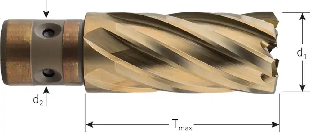 HSS-XE KERNBOOR GOLD-LINE, QUICKIN 18, ø30X40