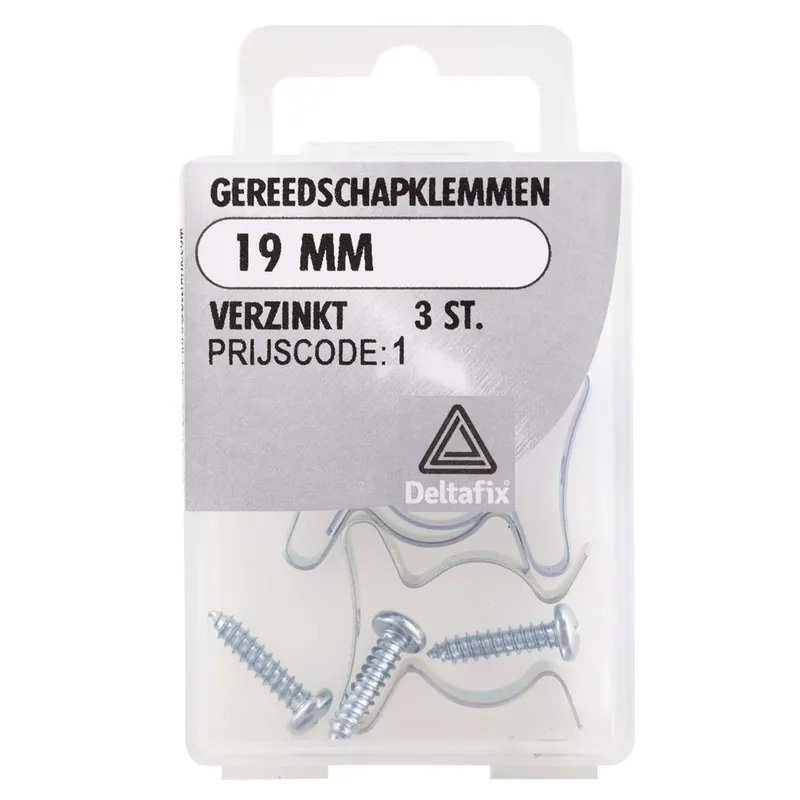 GEREEDSCHAPKLEM VZ 19 MM 3ST