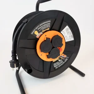 BM-300 PROFESSIONELE KABELHASPEL 50 MTR. 3G1,50 H07RN-F ZWART (NL)