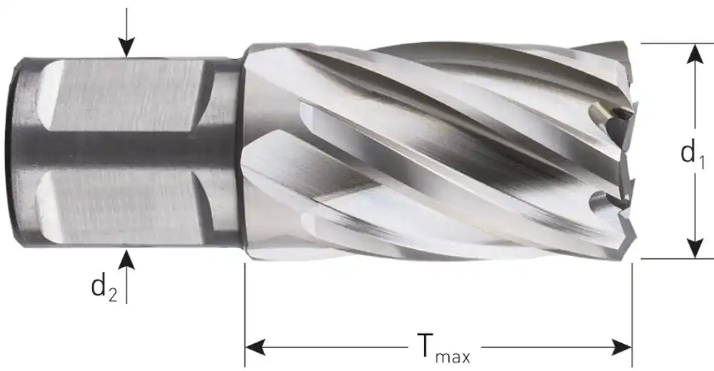 HSS KERNBOOR SILVER-LINE, WELDON 19, ø17X30
