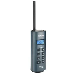 WORKTUBE BLAUW DAB+ -FM RDS AUX-IN OPLAADBAAR INCL. BATTERIJEN