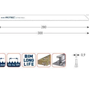RECIPROZAAGBLAD RC550 / S1222VF
