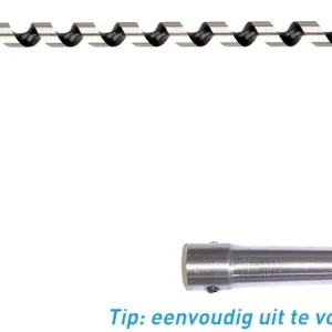 SLANGENBORENSET '241', 7-DLG, ø12-24 X 460