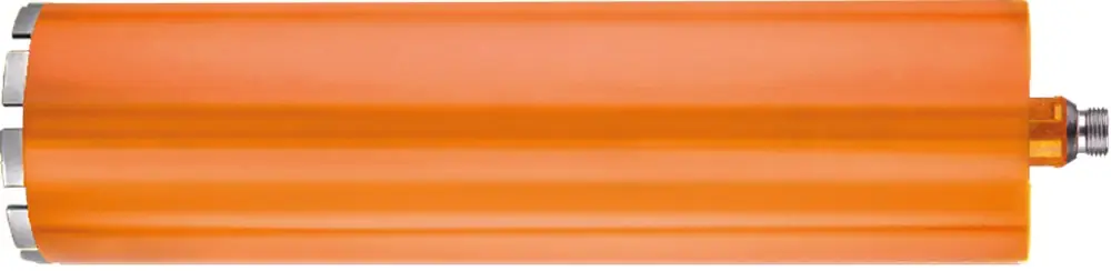 DIAMANTBOOR, ORANJE, DROOG, 1/2", 3 SEGM., ø52X400