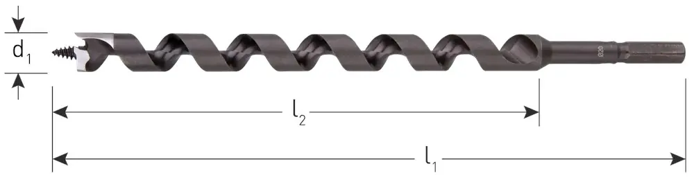 SLANGENBOOR ELITE-ECO, ø12X250/320