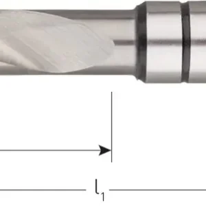 VHM DREVELBOOR, RECHTS, DOORLOPEND, ø6X25X57,5