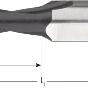 HM DREVELBOOR, RECHTS, BLIND, ø8X27X57,5