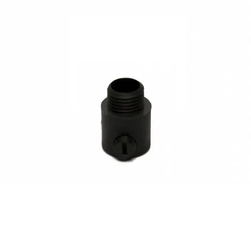 PVC KLEMNIPPEL M10X1X7MM ZWART