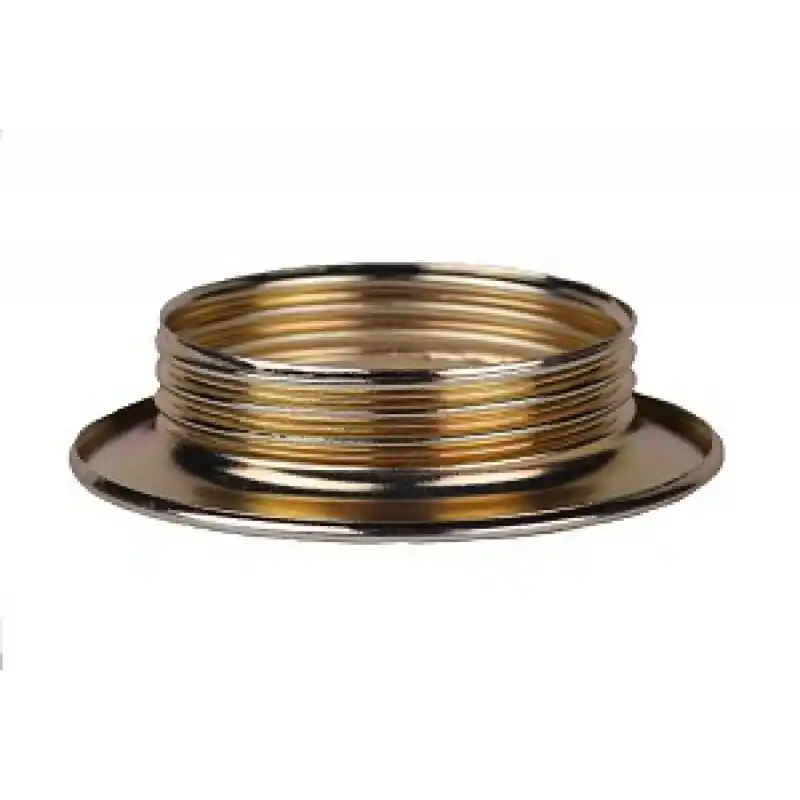 RING LAMPHOUDER LOS E27 MESSING
